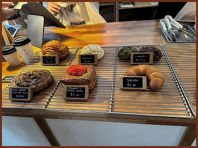 Bakemono Bakers Menu