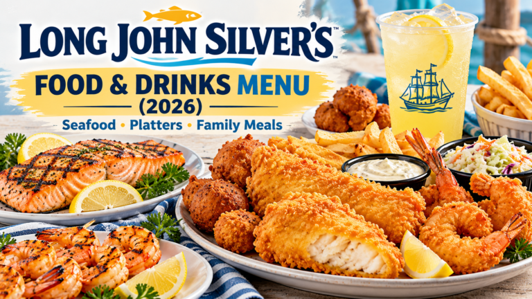 Long John Silver’s Menu With Prices (2026): Fish, Shrimp, Chicken, Platters & More