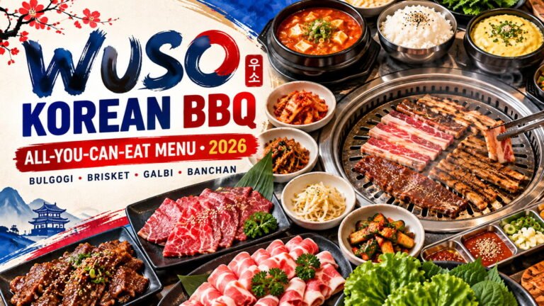 Wuso Korean BBQ Menu With Prices (2026): All-You-Can-Eat Korean BBQ in Newhall